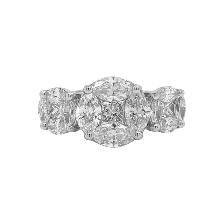 18kt White Gold Diamond Ring