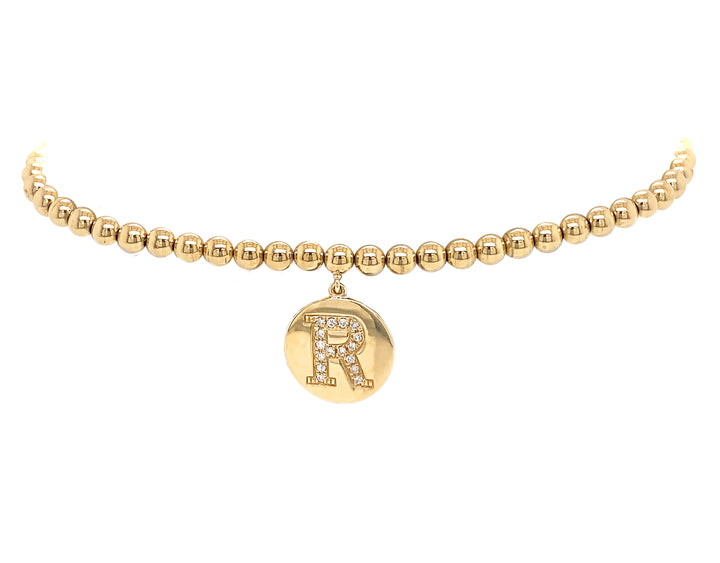 14kt Yellow Gold Diamond Bracelet