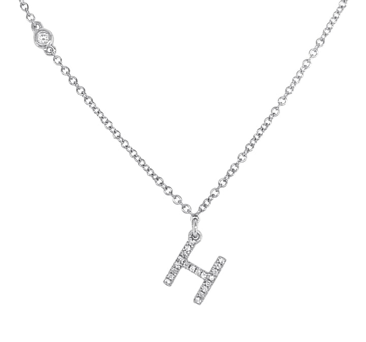 14kt White Gold Diamond Pendant