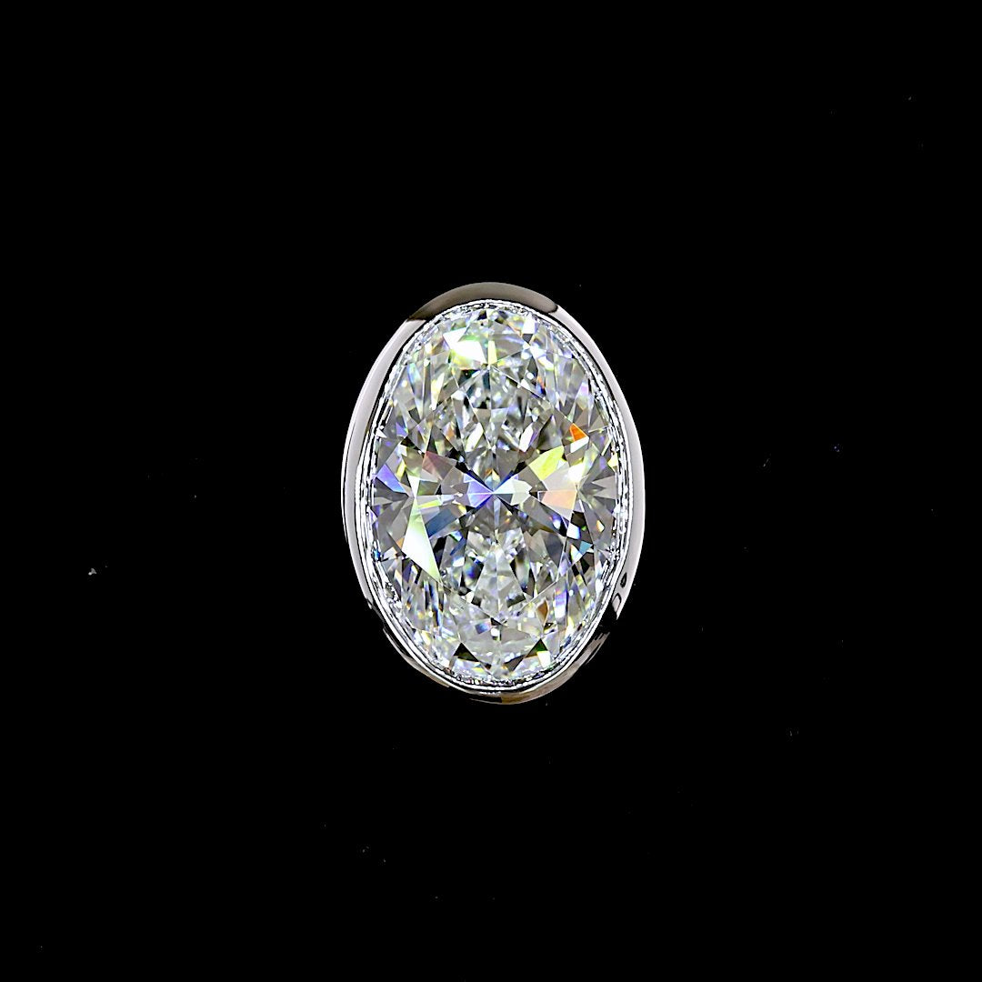 14kt White Gold Lab Diamond Studs