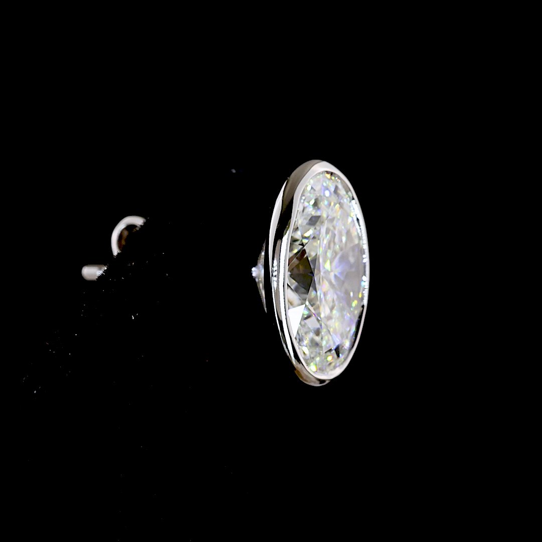 14kt White Gold Lab Diamond Studs