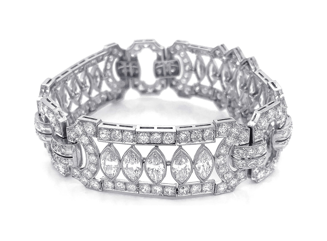 Platinum Diamond Barcelet