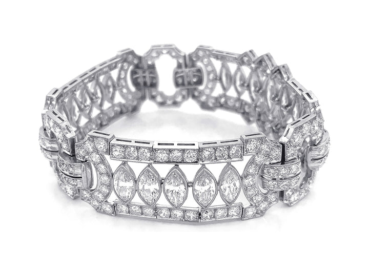 Platinum Diamond Barcelet