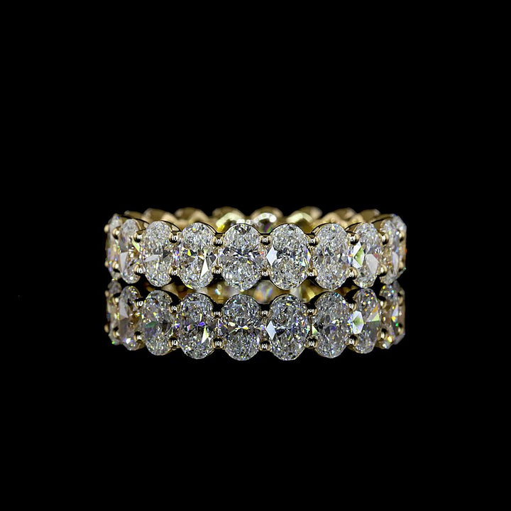 14kt Yellow Gold Lab Diamond Eternity Band