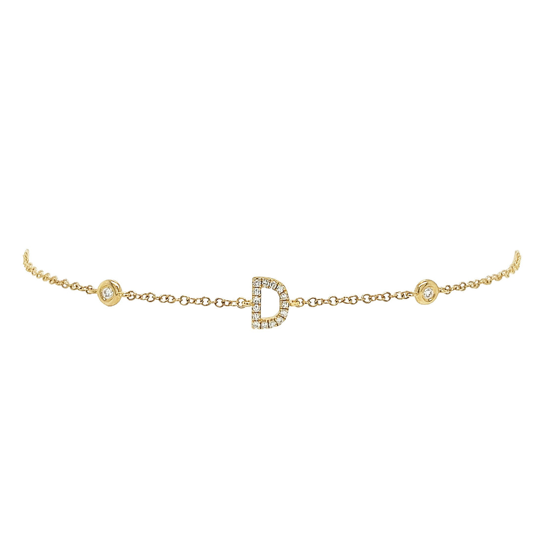 14kt White Gold Diamond Bracelet