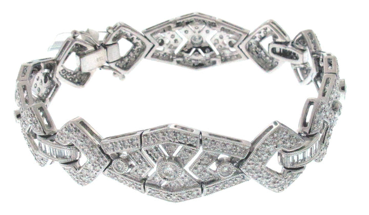 18kt White Gold Diamond Bracelet