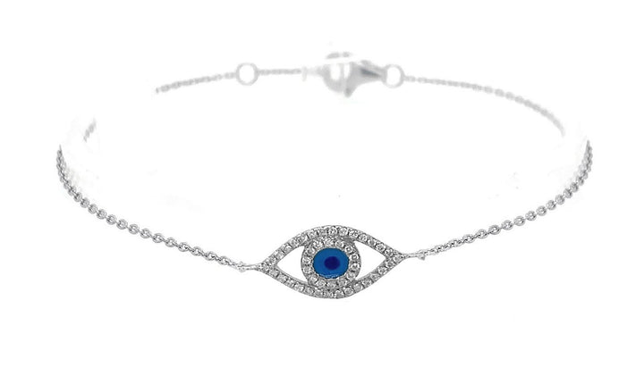 14kt White Gold Diamond Bracelet