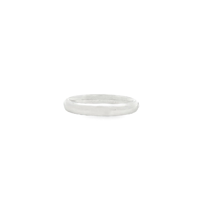 14kt White Gold Wedding Band