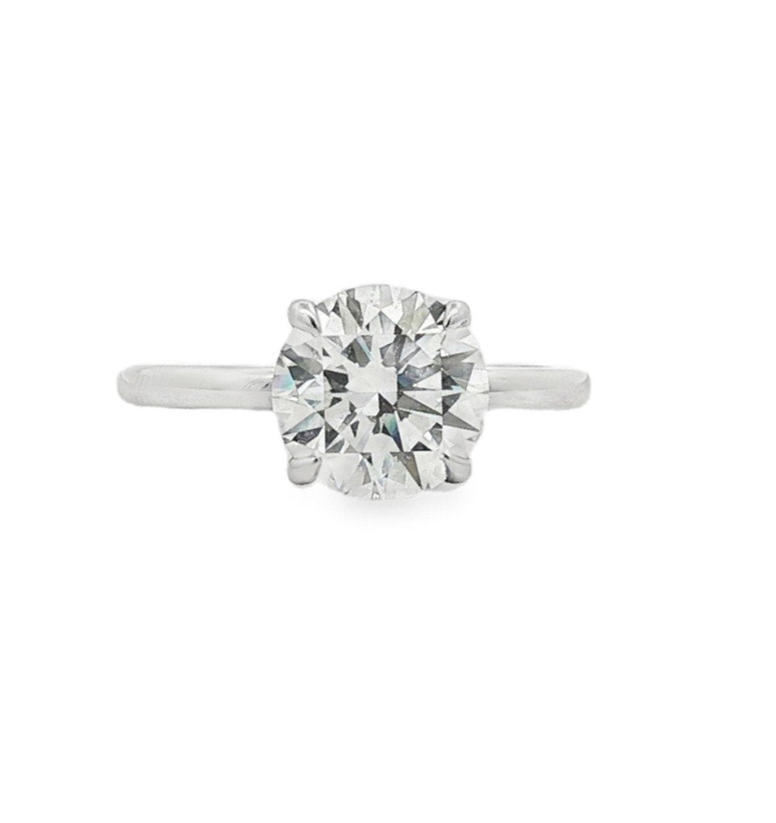 14kt White Gold Lab Diamond Ring