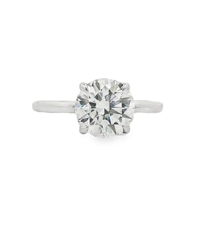 14kt White Gold Lab Diamond Ring