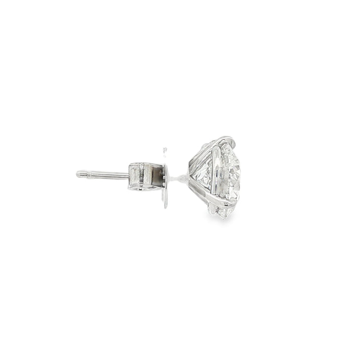14kt White Gold Lab Diamond Studs
