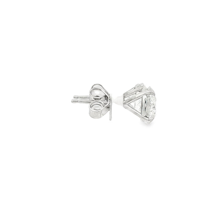 14kt White Gold Lab Diamond Studs
