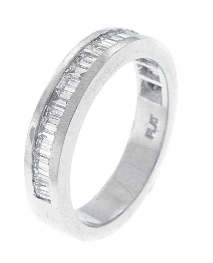 Platinum Diamond Half Way Band