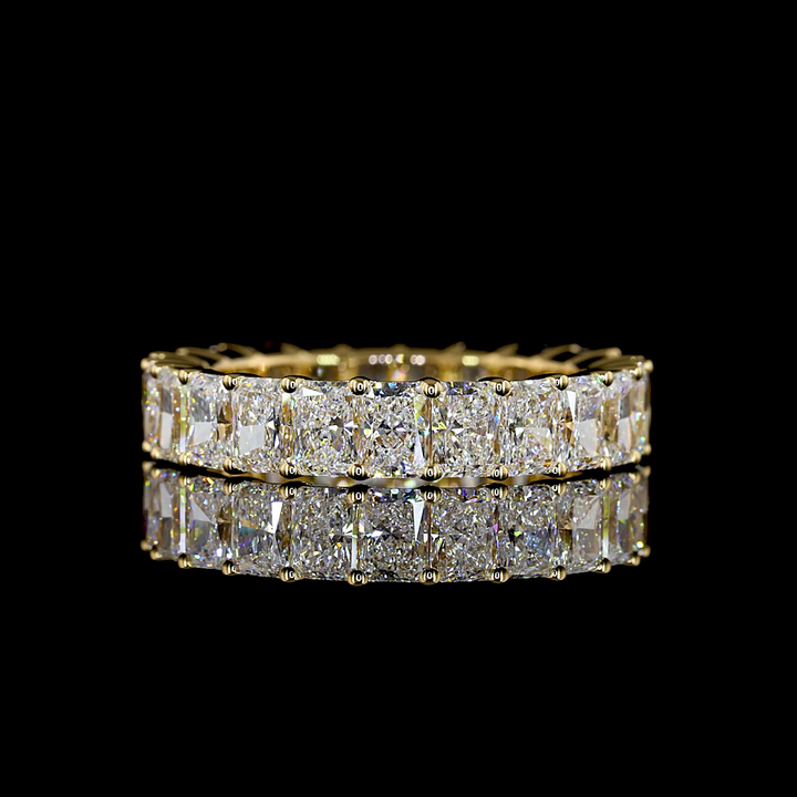 18kt Yellow Gold Lab Diamond Eternity Band