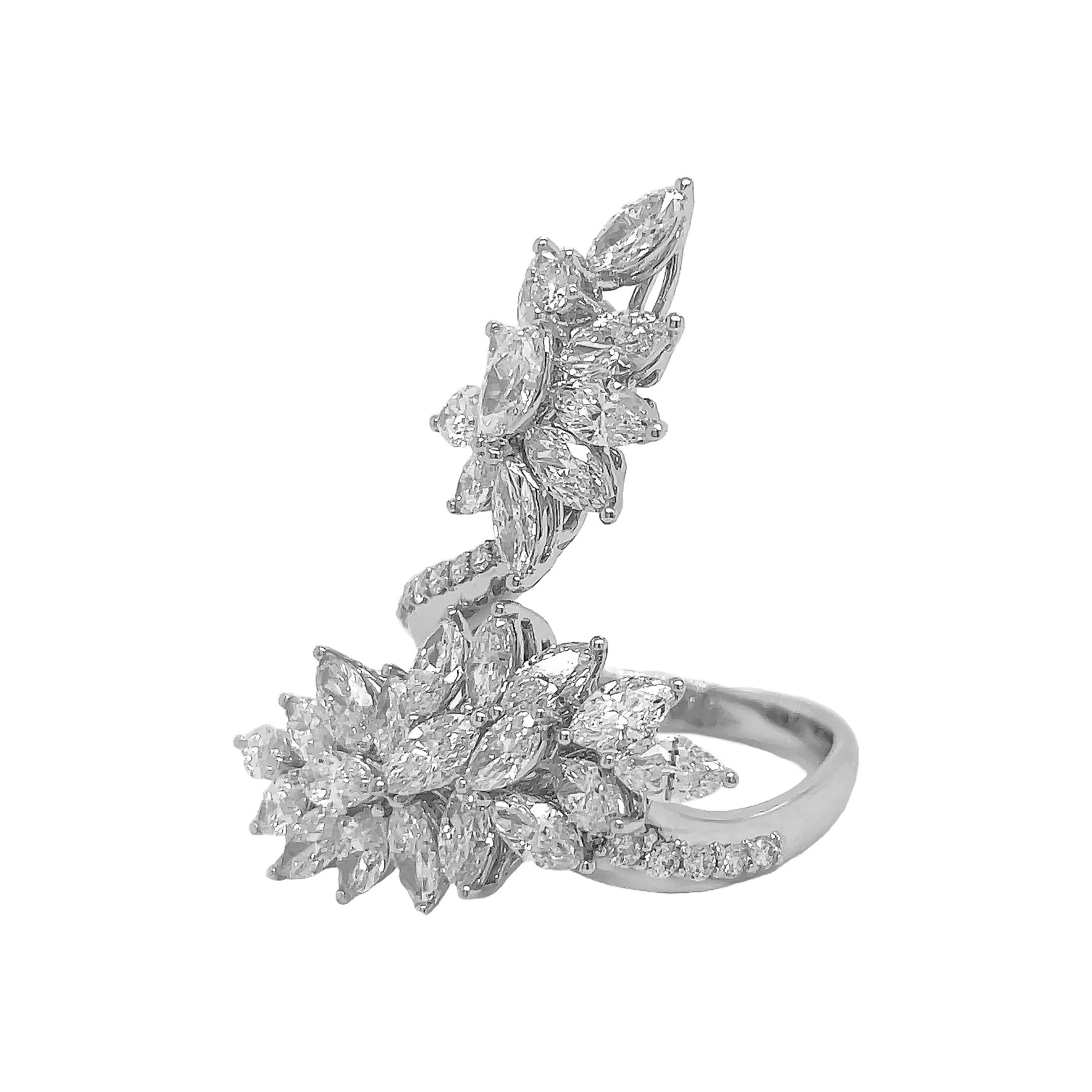 18kt White Gold Diamond Ring