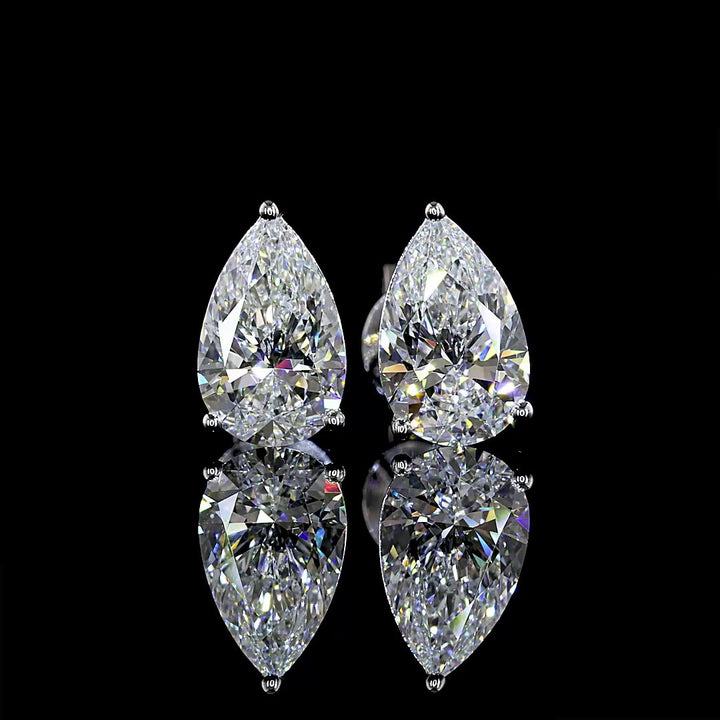 14kt White Gold Lab Diamond Studs