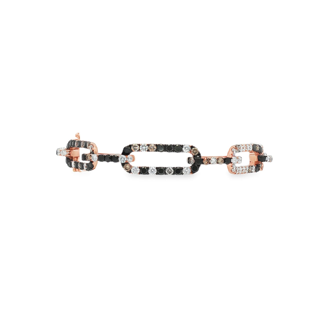 18kt Rose Gold Diamond Bracelet