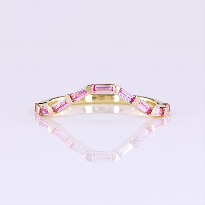 14kt Yellow Gold Lab Diamond Band