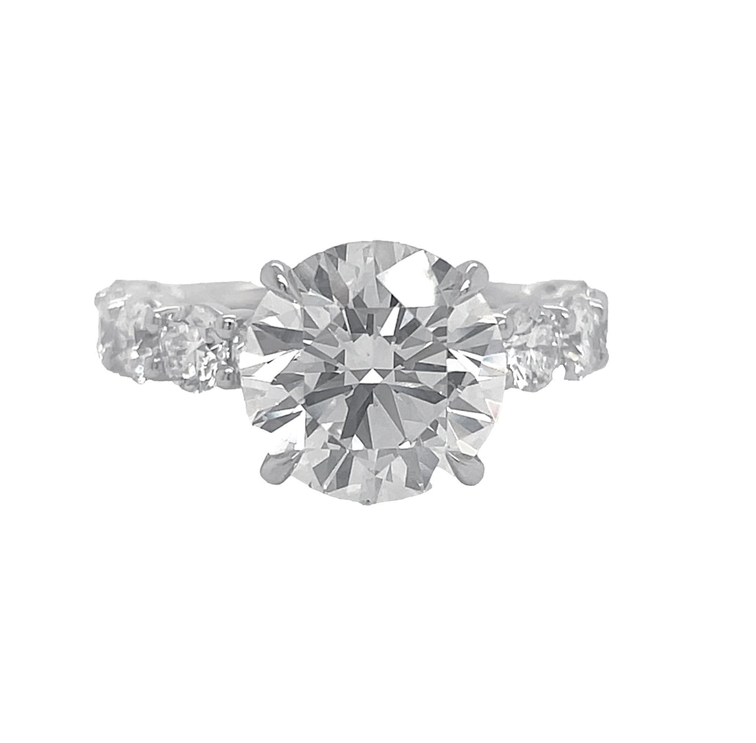 Platinum Lab Diamond Ring