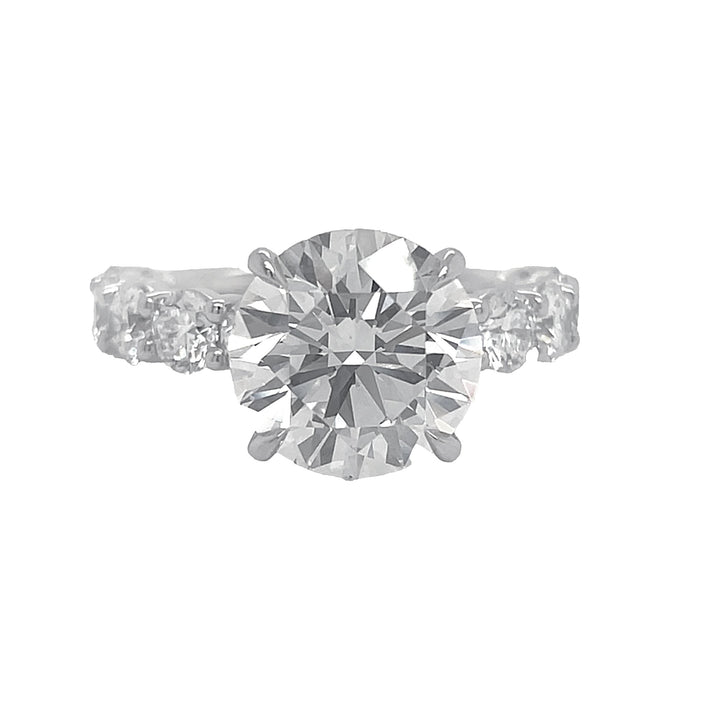 Platinum Lab Diamond Ring