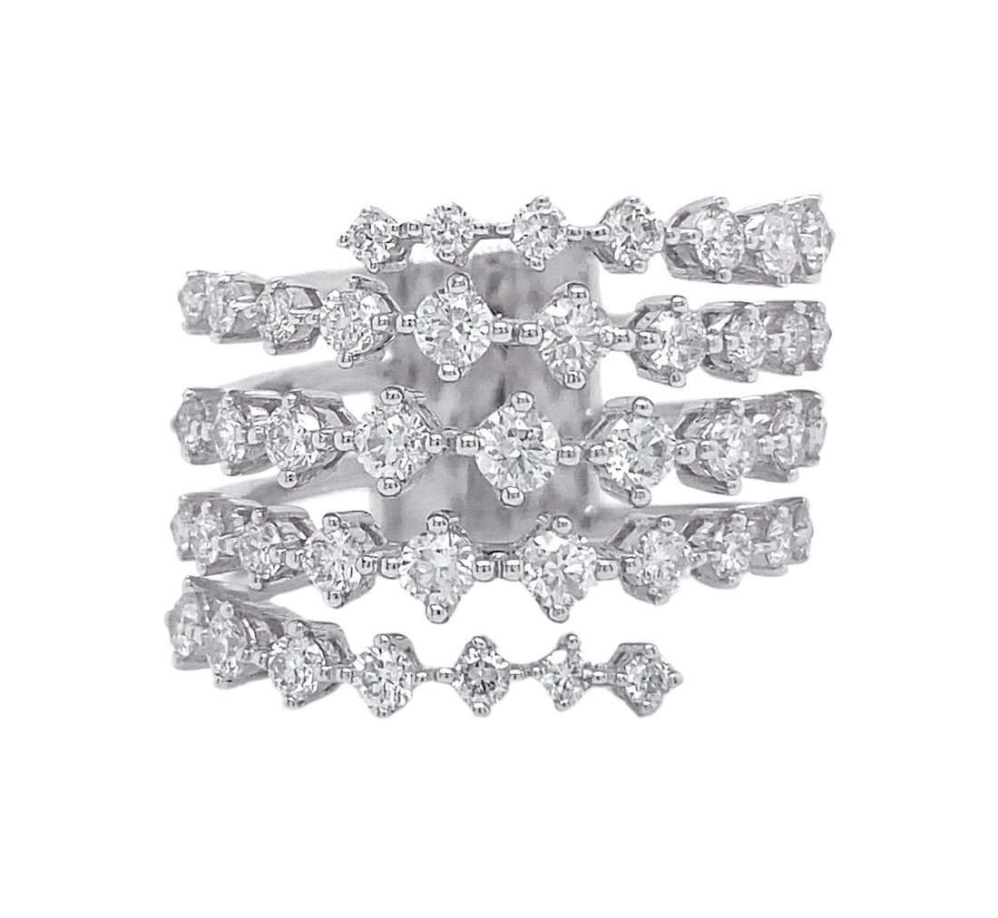 18kt White Gold Diamond Ring