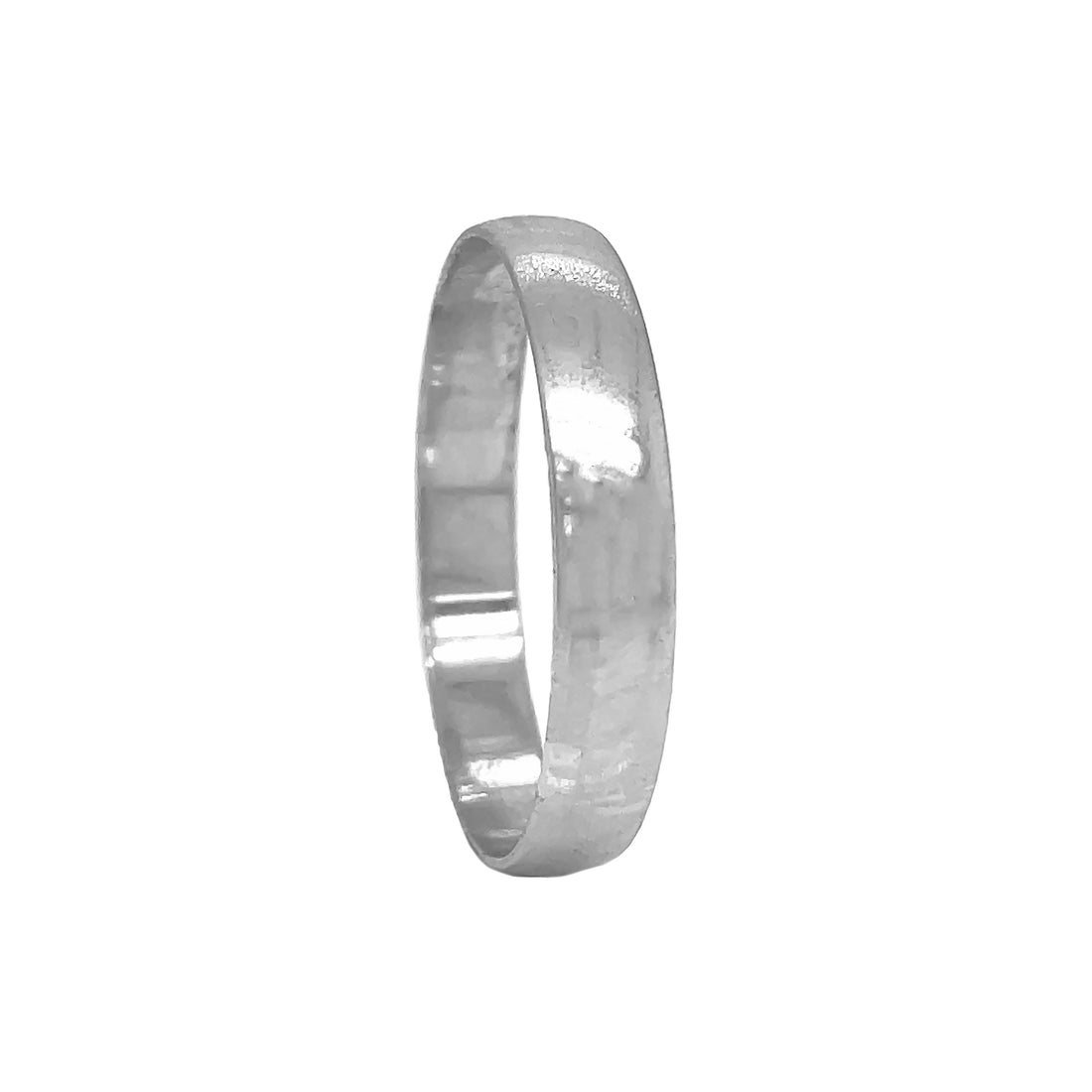 10kt White Gold Band