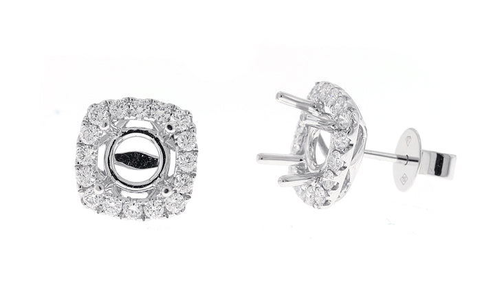 18kt White Gold Diamond Jackets