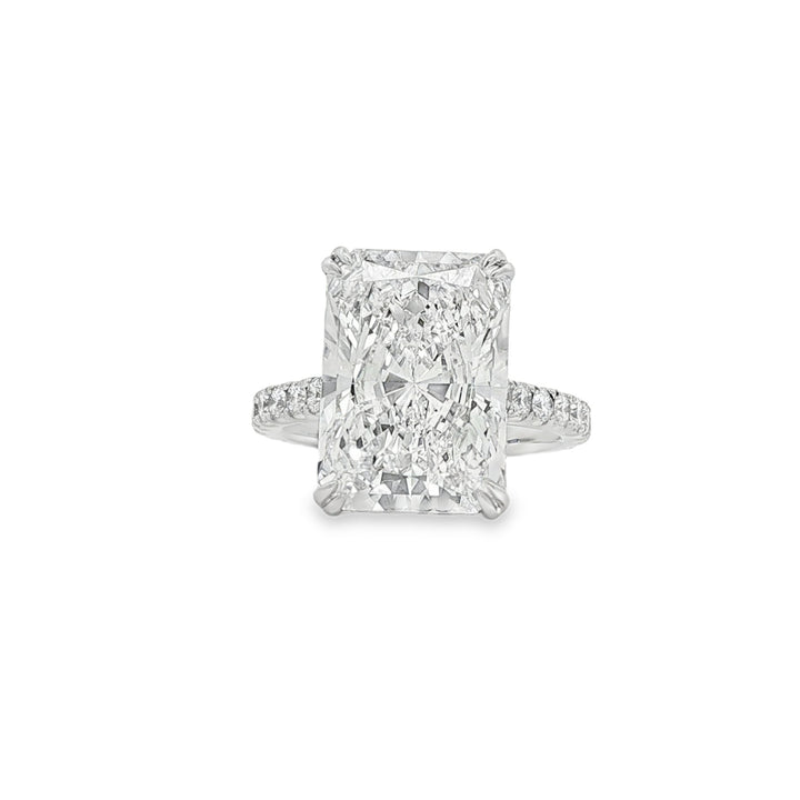 14kt White Gold Lab Diamond Ring