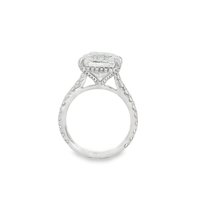 14kt White Gold Lab Diamond Ring