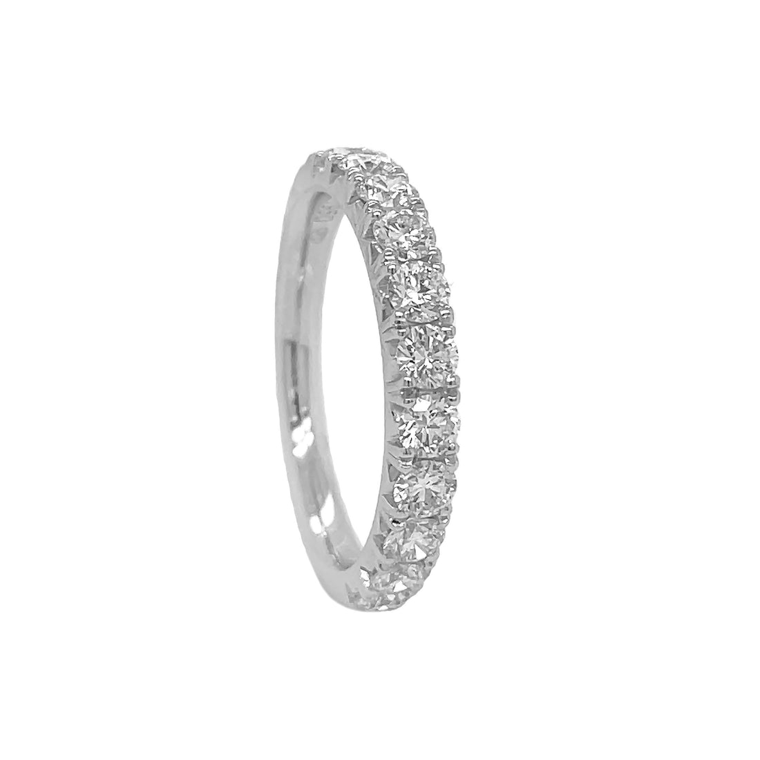 Platinum Diamond Half-way Band