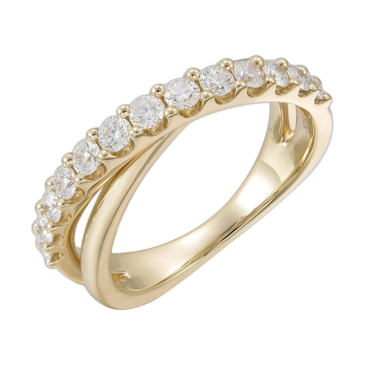 18kt Yellow Gold Diamond Ring