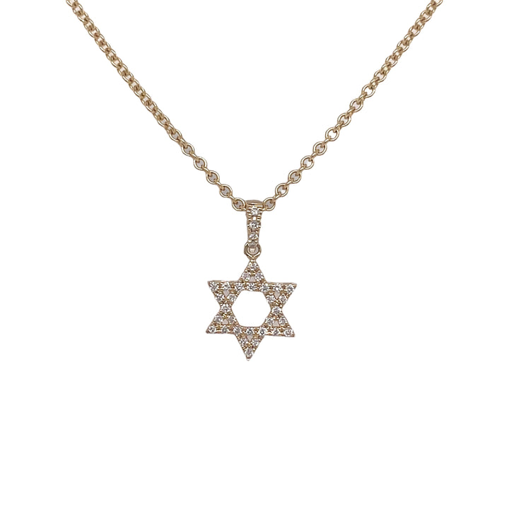 18kt Yellow Gold Diamond Pendant