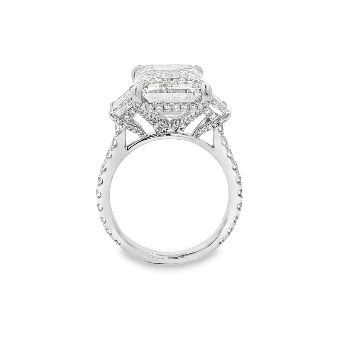 14kt White Gold Lab Diamond Ring