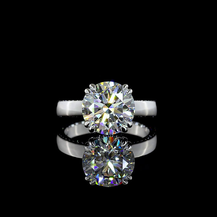 14kt Yellow Gold Lab Diamond Ring