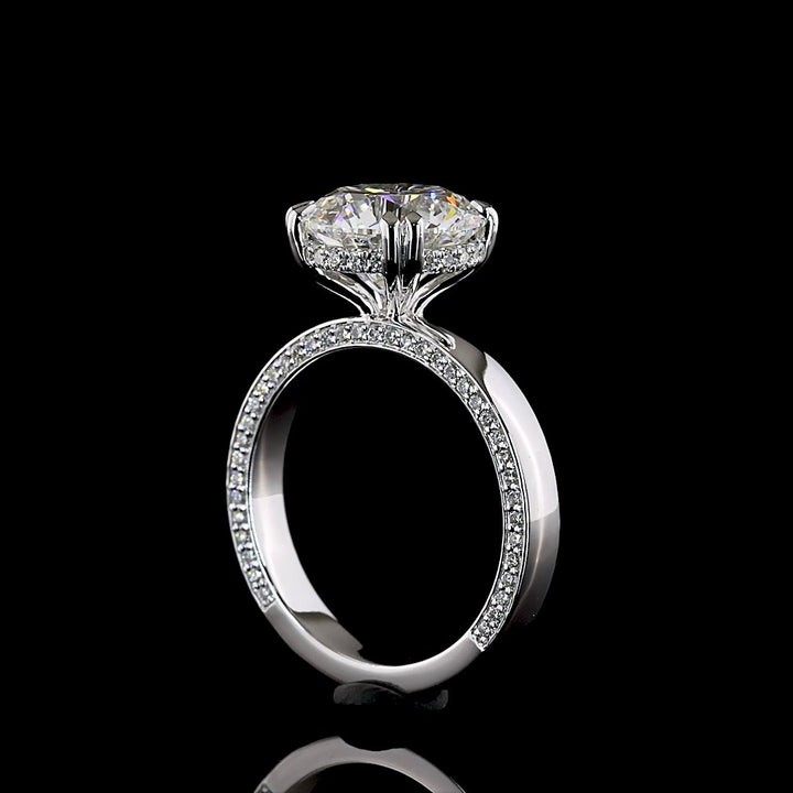 14kt Yellow Gold Lab Diamond Ring