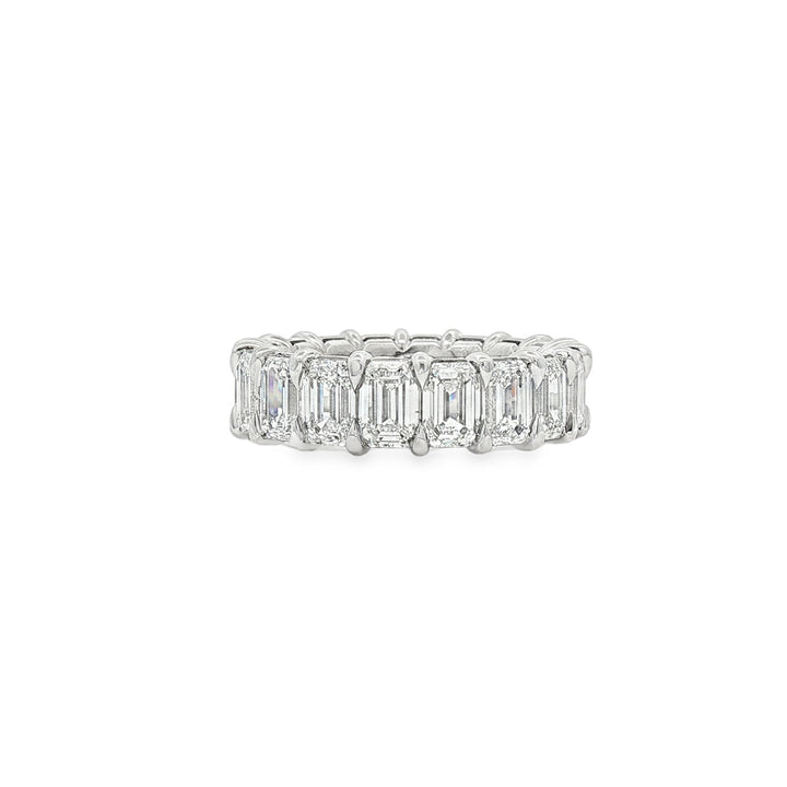 Platinum Lab Diamond Eternity Band