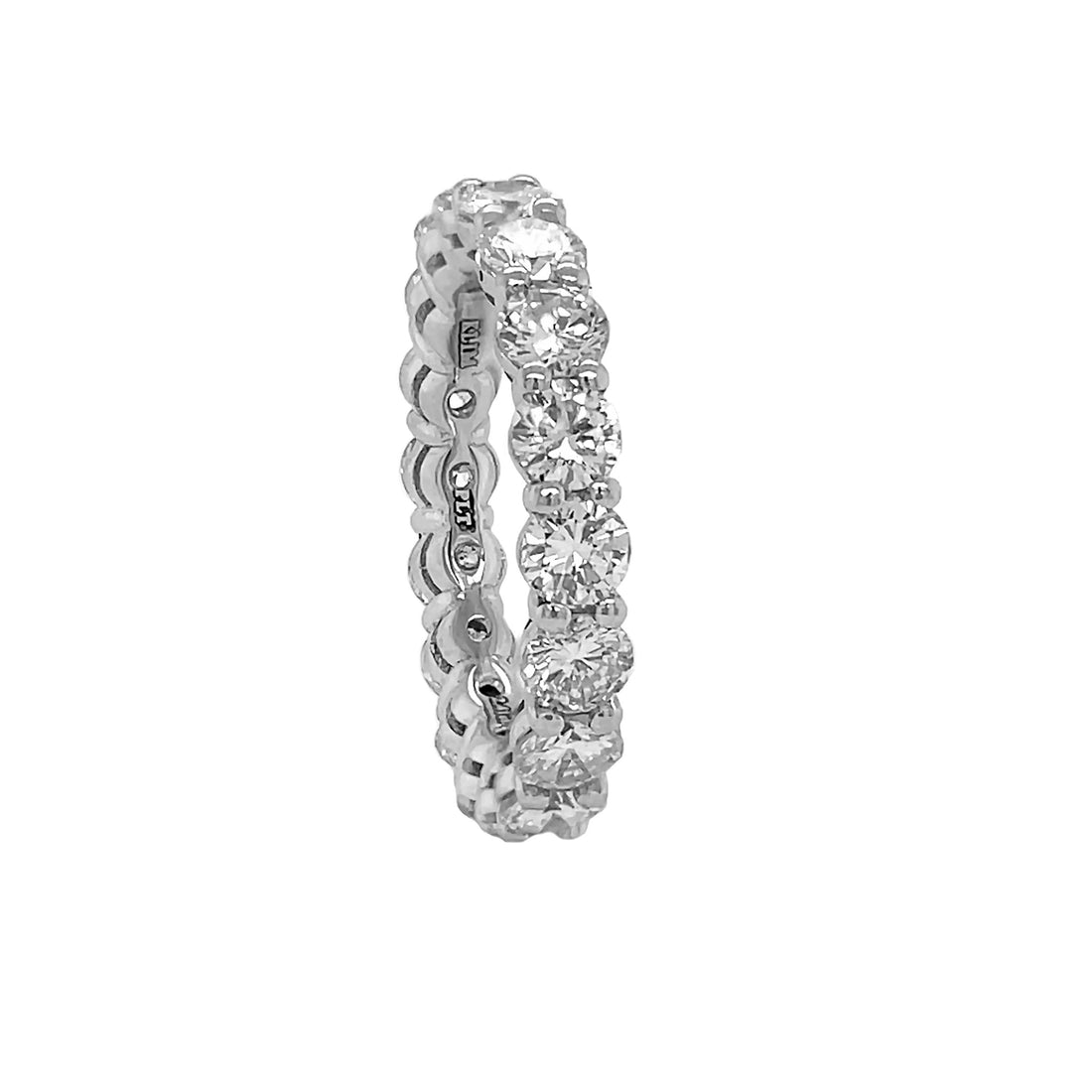 Platinum Diamond Eternity Band