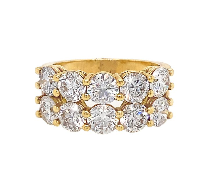 18kt Yellow Gold Diamond Ring
