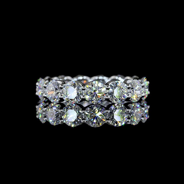 14kt White Gold Lab Diamond Eternity Band