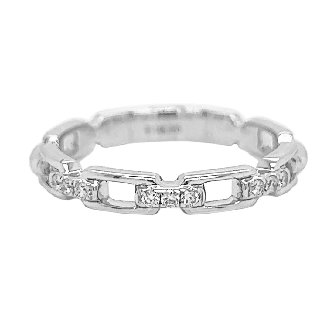 14kt White Gold Diamond Ring