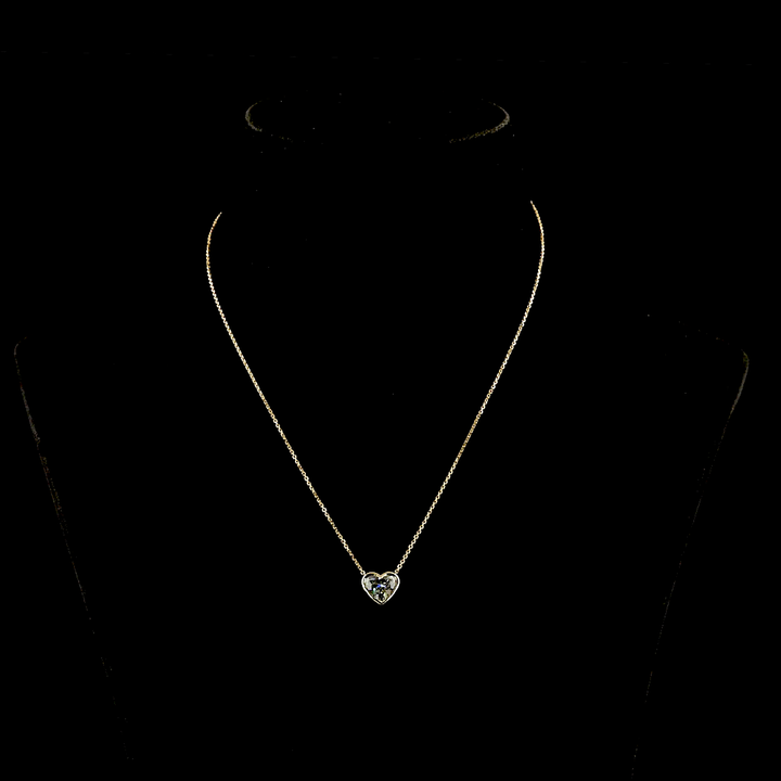 14kt Yellow Gold Lab Diamond Pendant