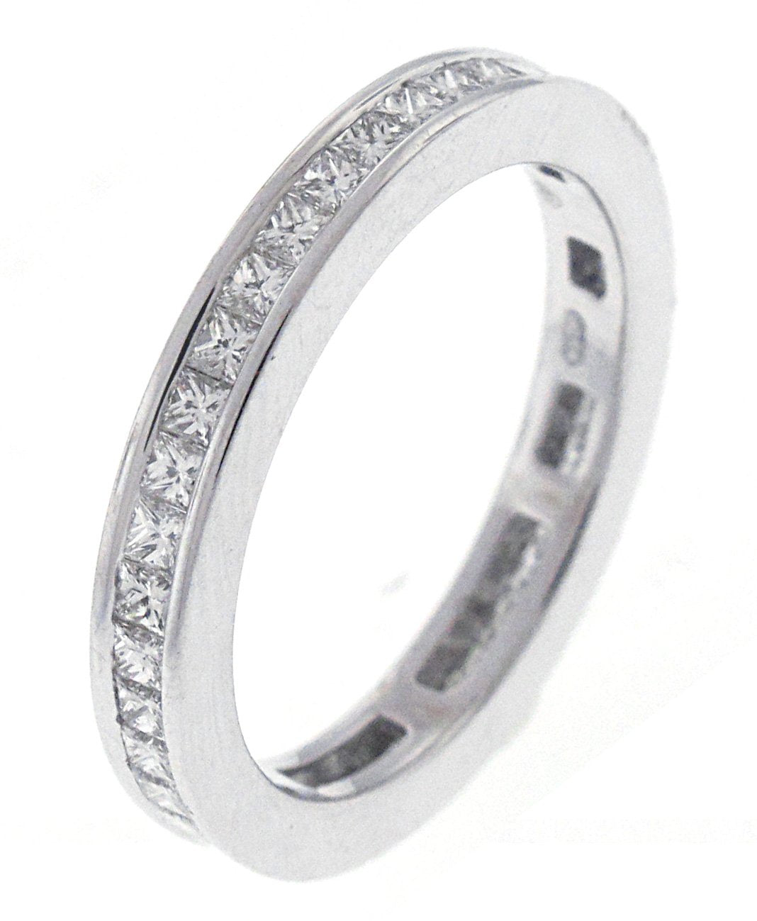 18kt White Gold Diamond Eternity Band