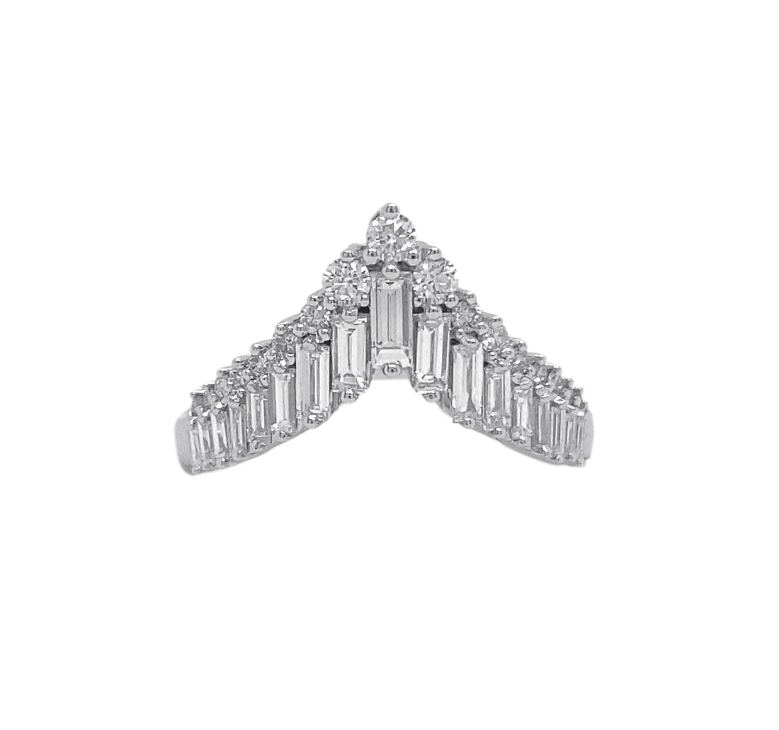 18kt White Gold Diamond Ring