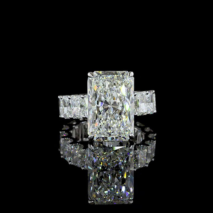 14kt White Gold Lab Diamond Ring