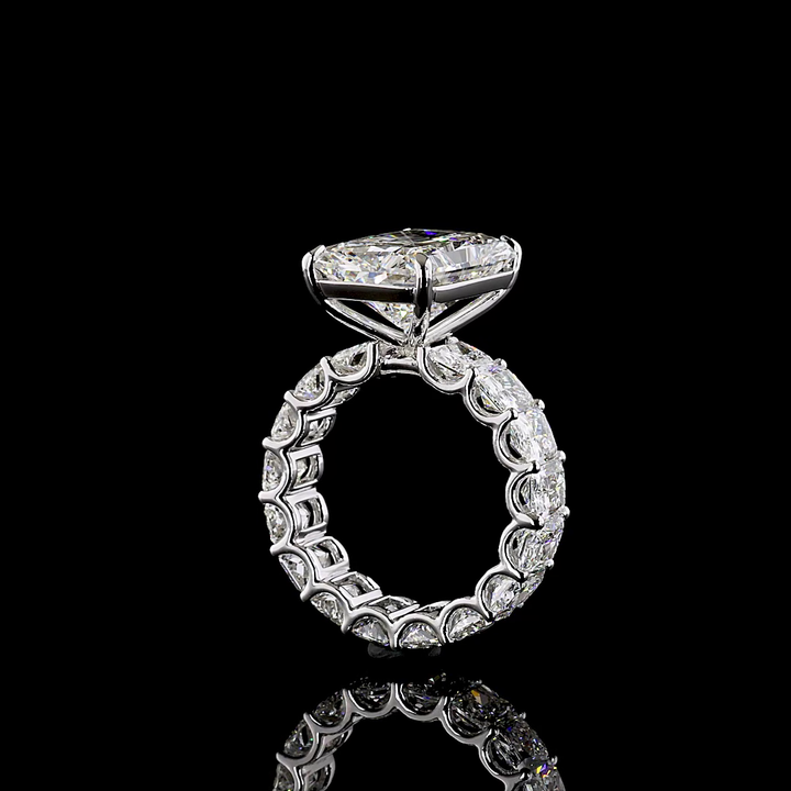 14kt White Gold Lab Diamond Ring