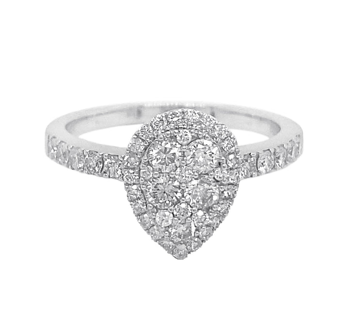 18kt White Gold Diamond Ring
