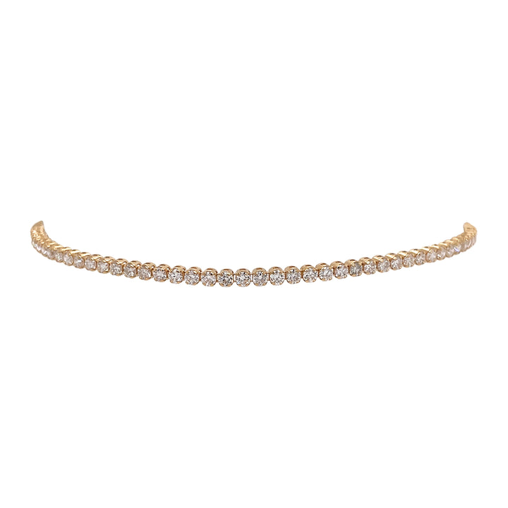 18kt Yellow Gold Diamond Bracelet