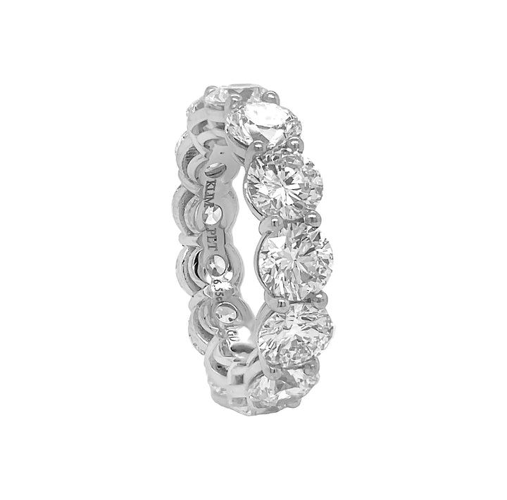 Platinum Lab Diamond Eternity Band