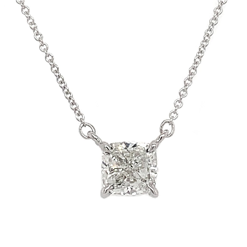 18kt White Gold Diamond Necklace
