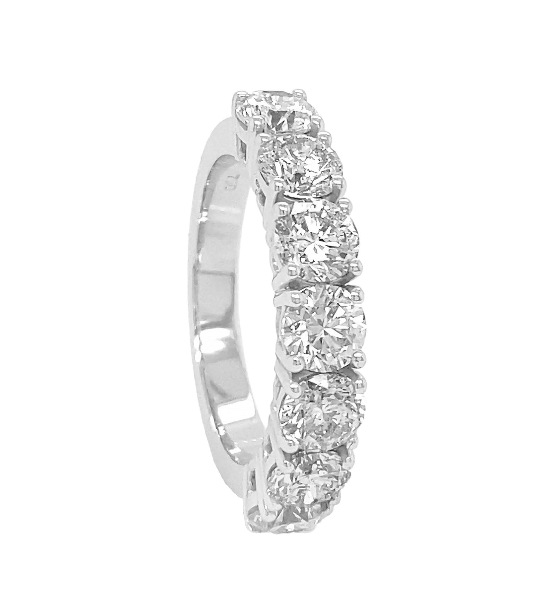 18kt White Gold Diamond Eternity Band